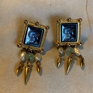 Vintage Robert Rose  earings